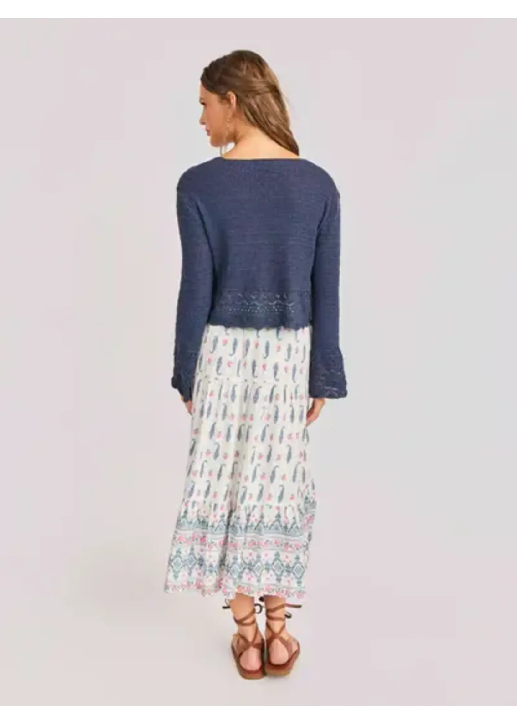 Sadie Sage SS Calico Pullover