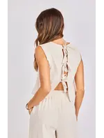 Sadie Sage Sandbar Open Back Top