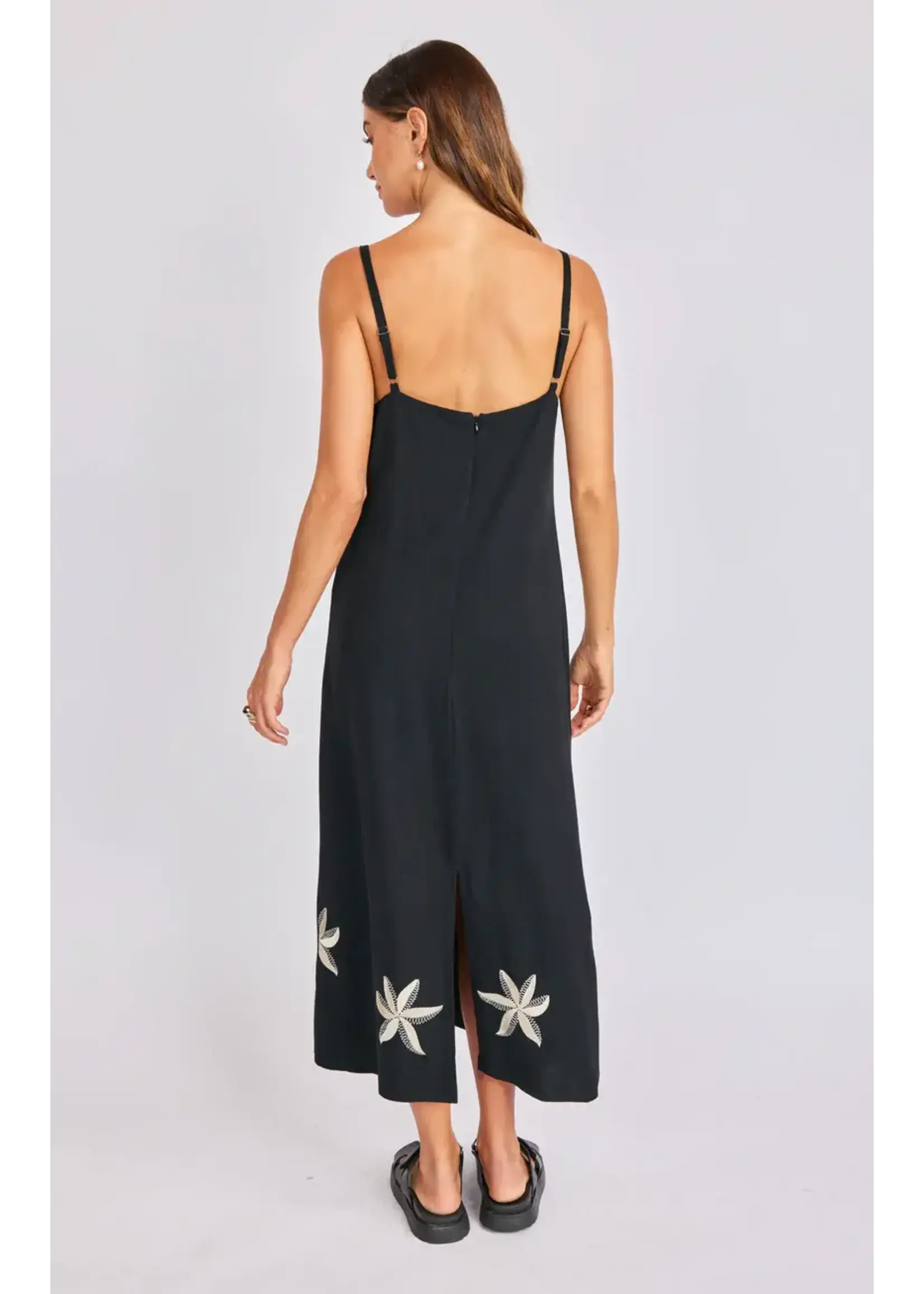 Sadie Sage SS Neptune Embroidered Maxi Dress