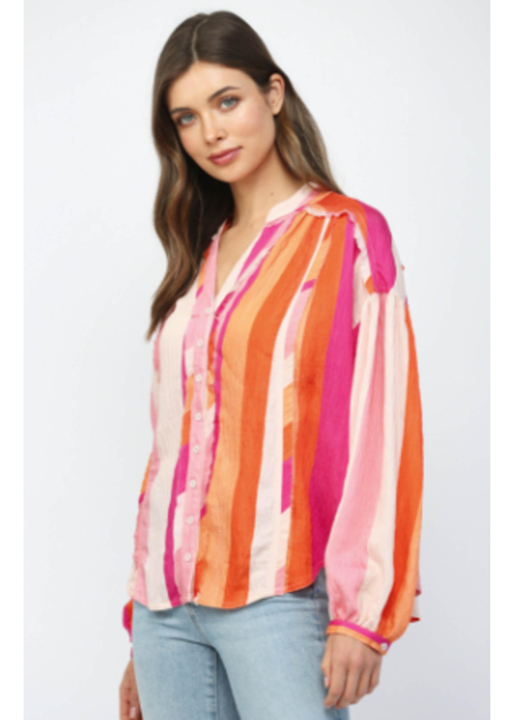 Fate Fate Boxy Button Down Shirt