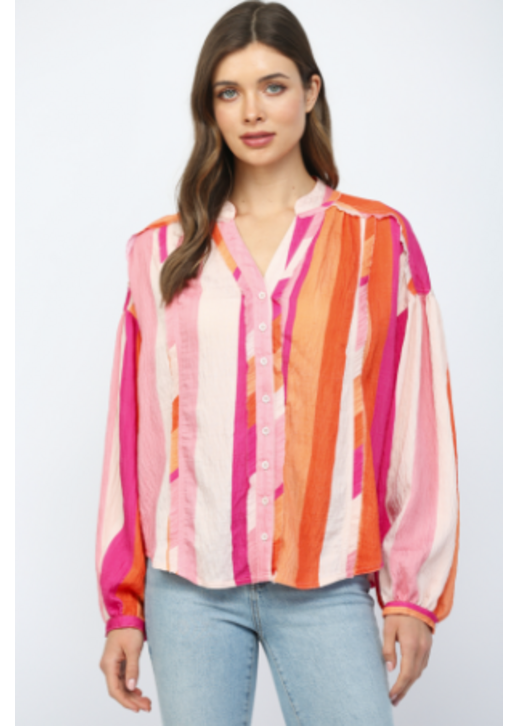 Fate Fate Boxy Button Down Shirt