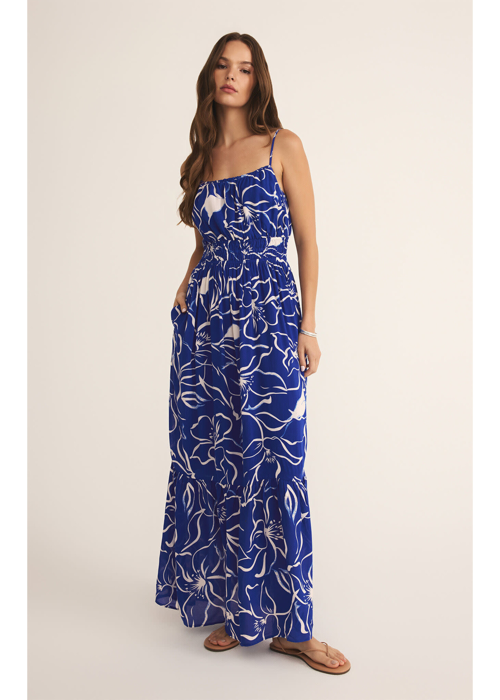 Z Supply ZS Toluca Cala Floral Maxi Dress