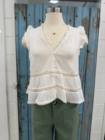 Sadie Sage Rosabelle Ruffle Top