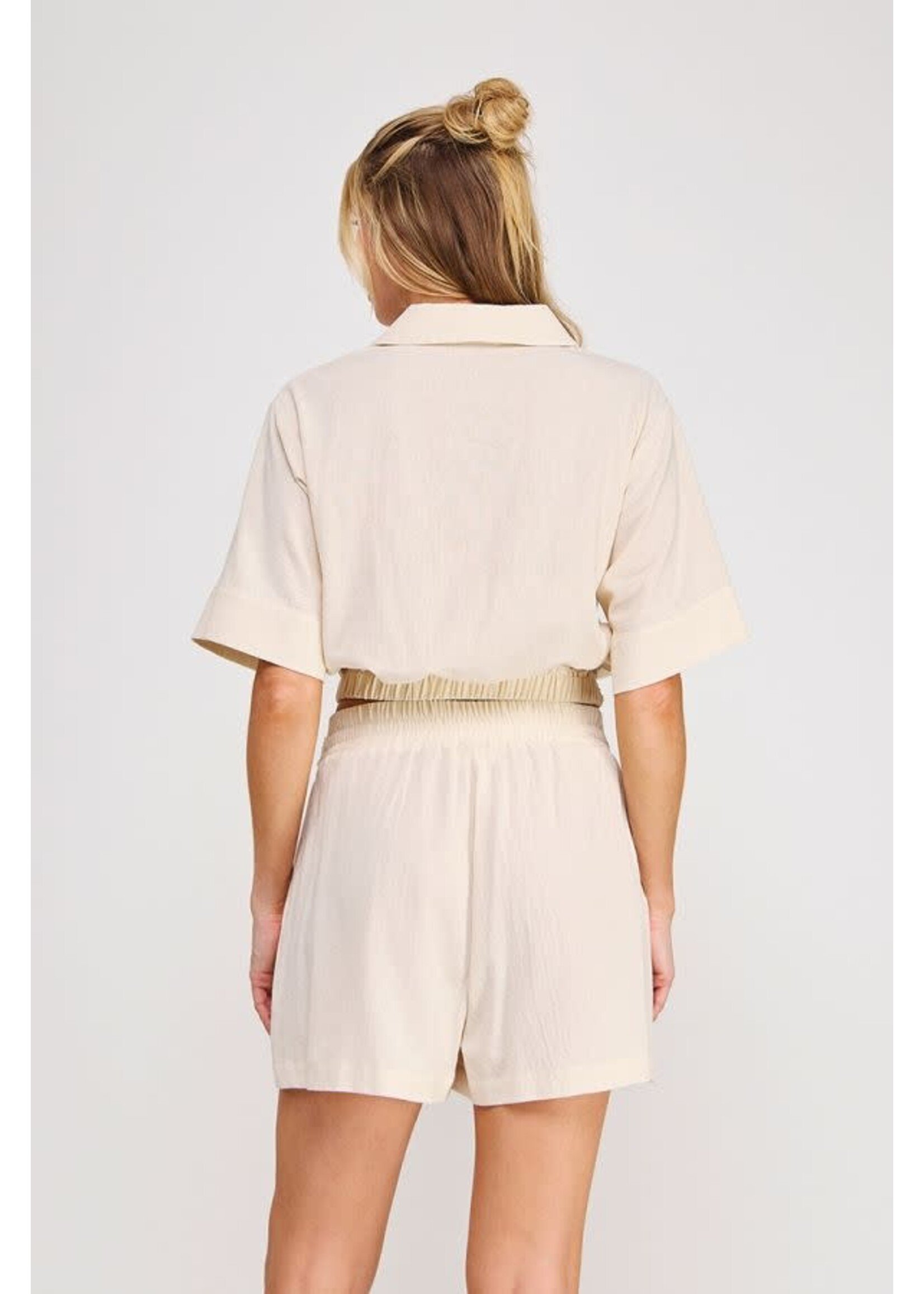Allie Rose AR Cinch Waist Top