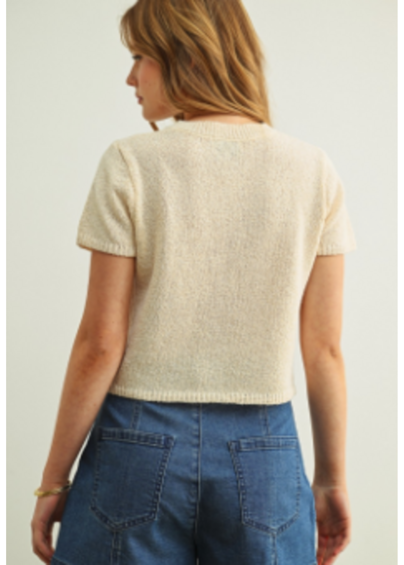 Miou Muse MM Multi Button Cardi