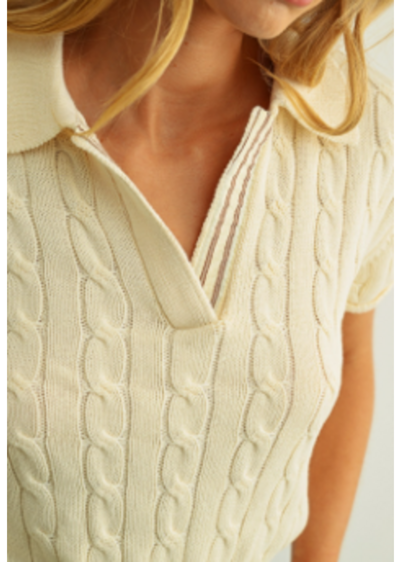 Miou Muse MM Short Slv Cable Top