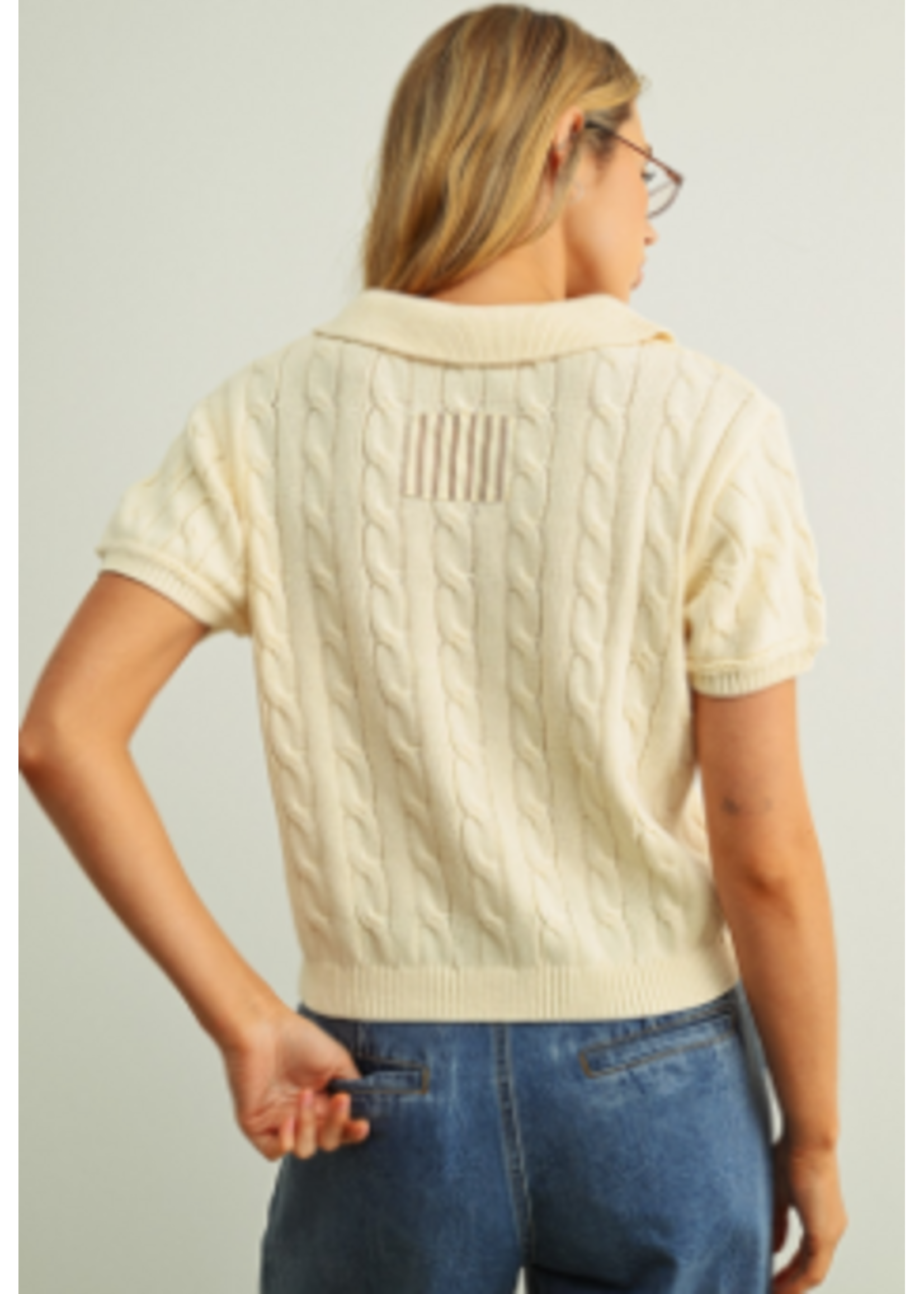Miou Muse MM Short Slv Cable Top