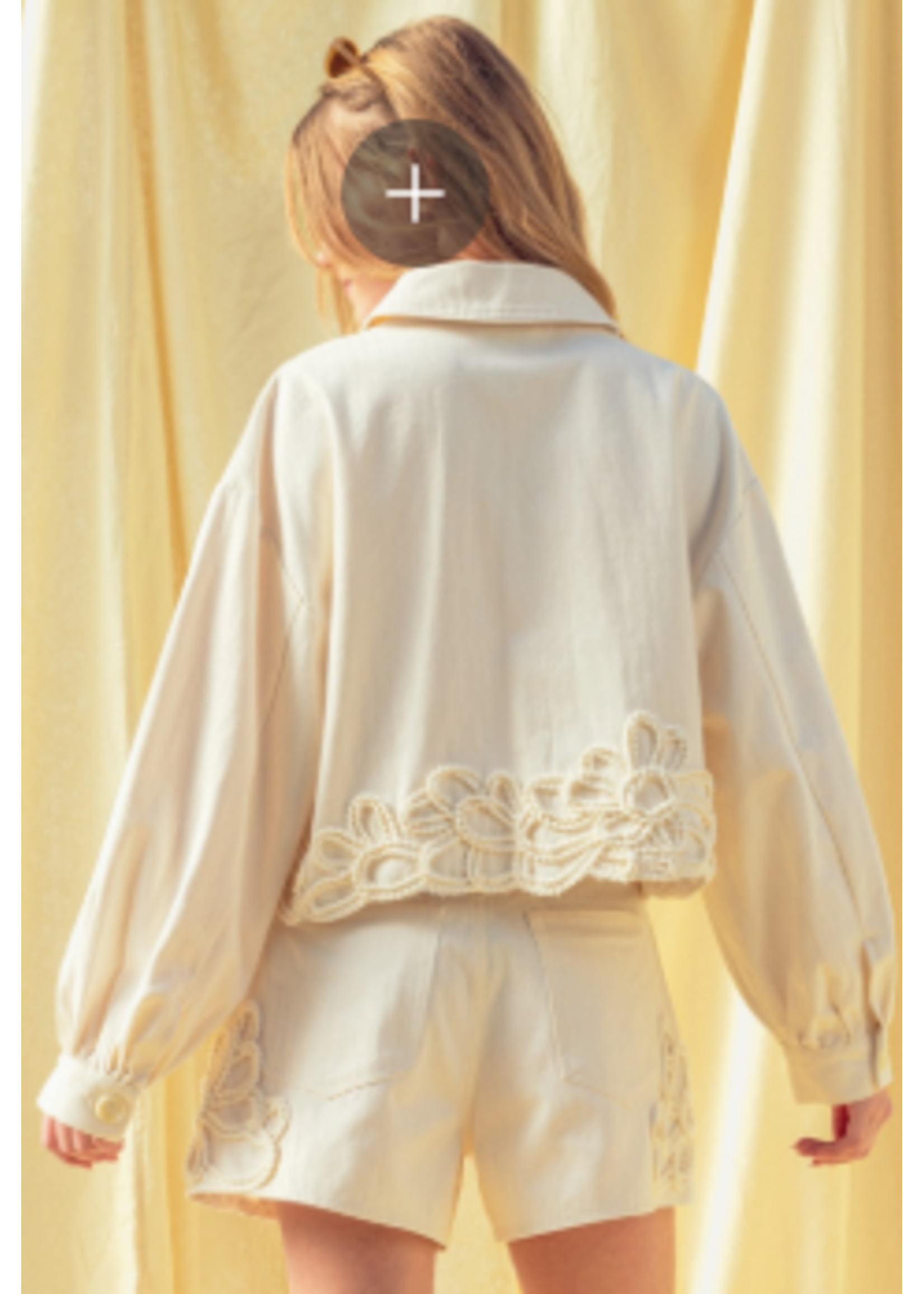 Miou Muse MM Floral Embellished Jacket