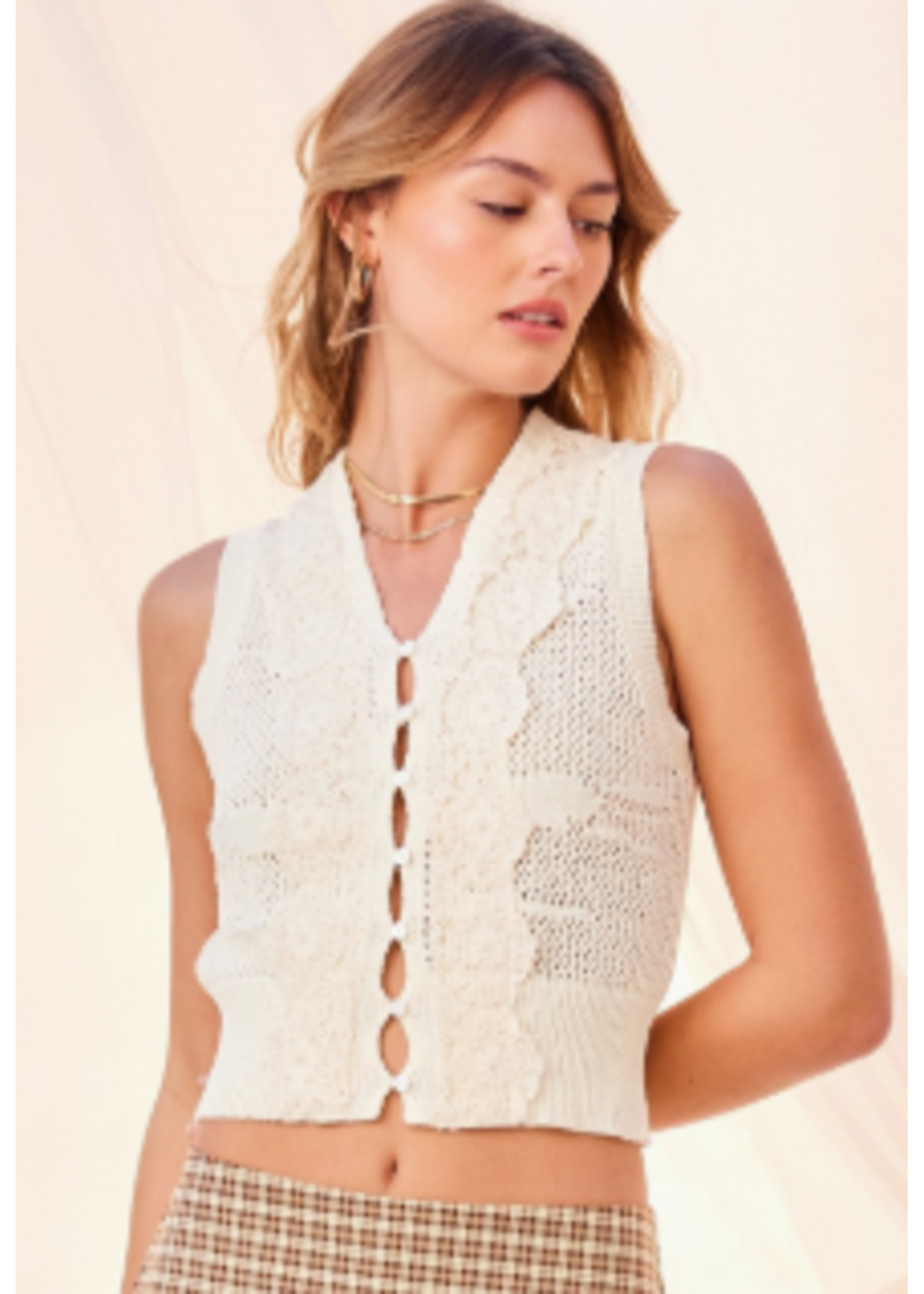 Illa Illa Illa Sleeveless Sweater Vest