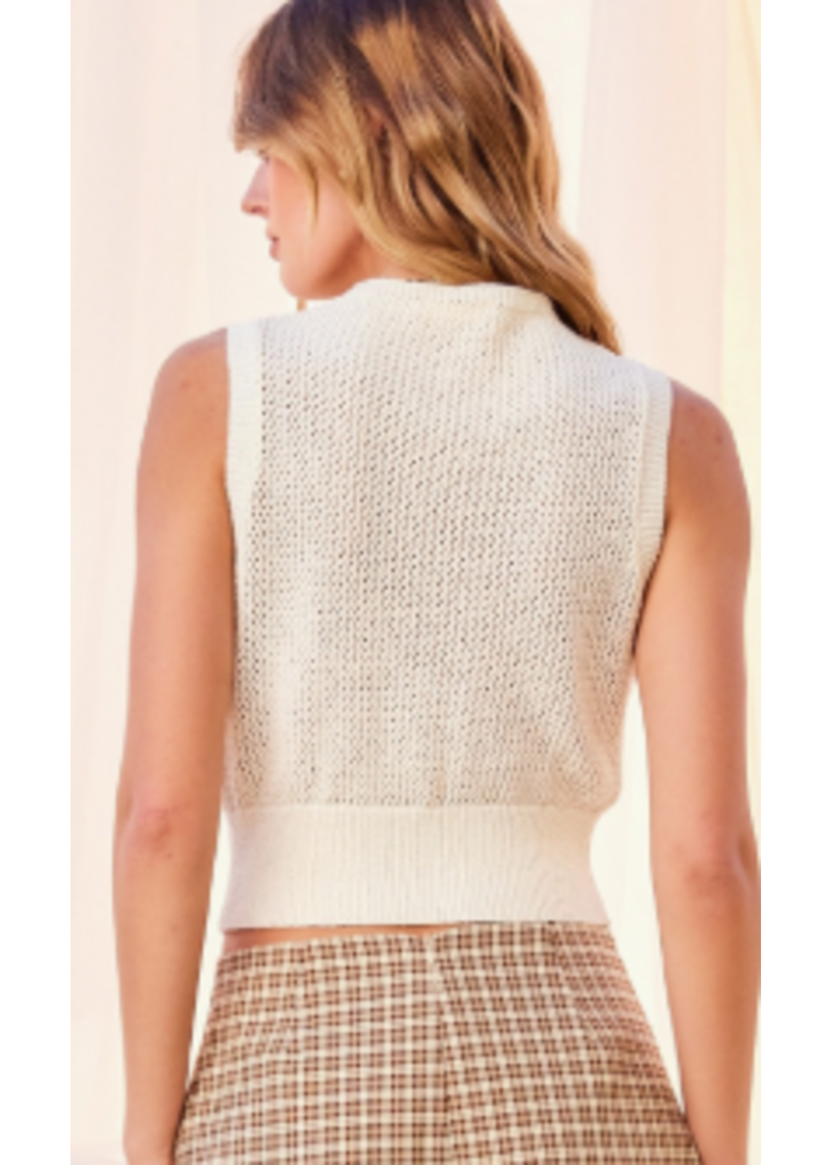 Illa Illa Illa Sleeveless Sweater Vest