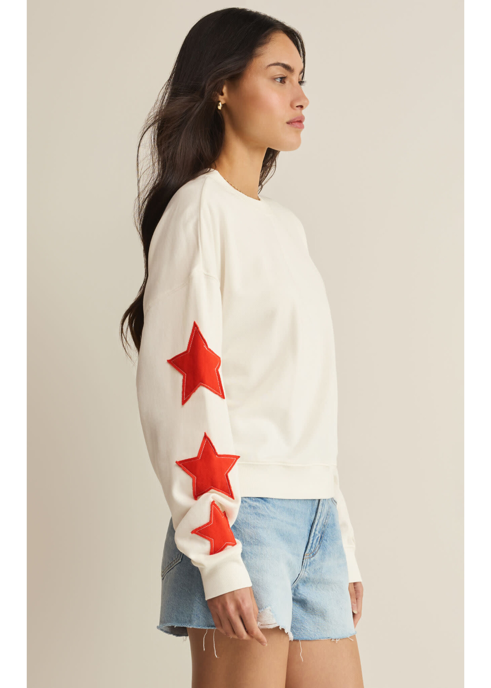 Z Supply ZS Stars First Date Sweatshirt