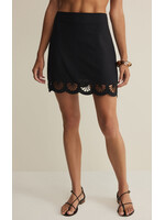 Z Supply Charlene Embroidery Mini Skirt