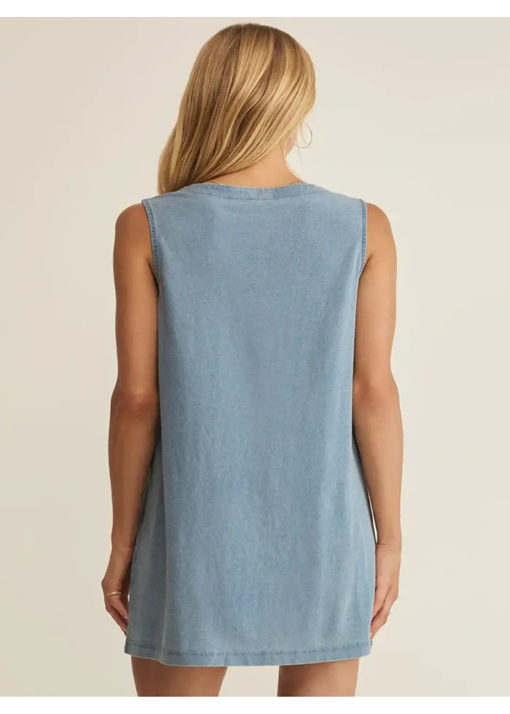 Z Supply ZS Solace Denim Mini Dress