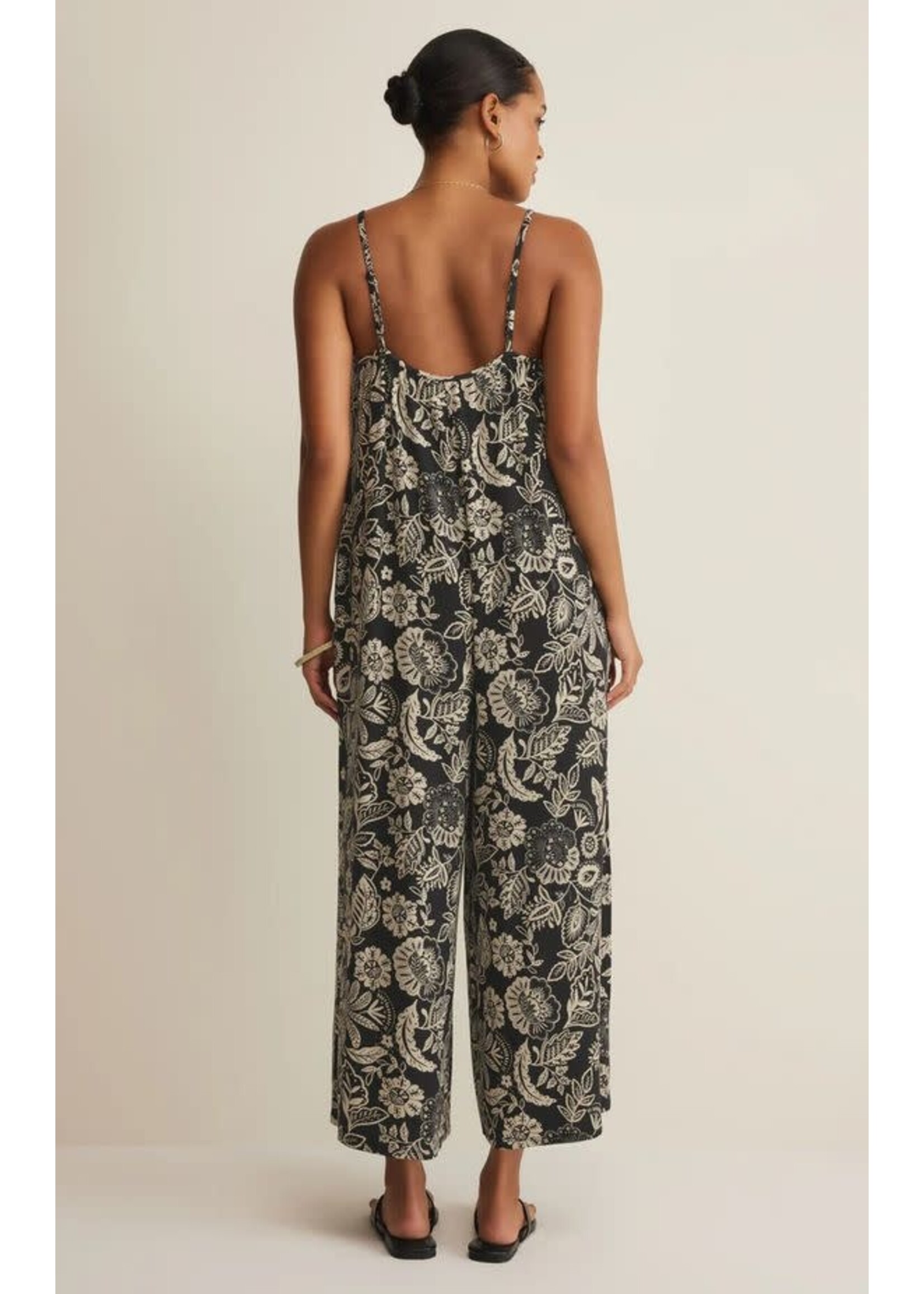Z Supply ZS Day Off Luz Floral Jumpsuit