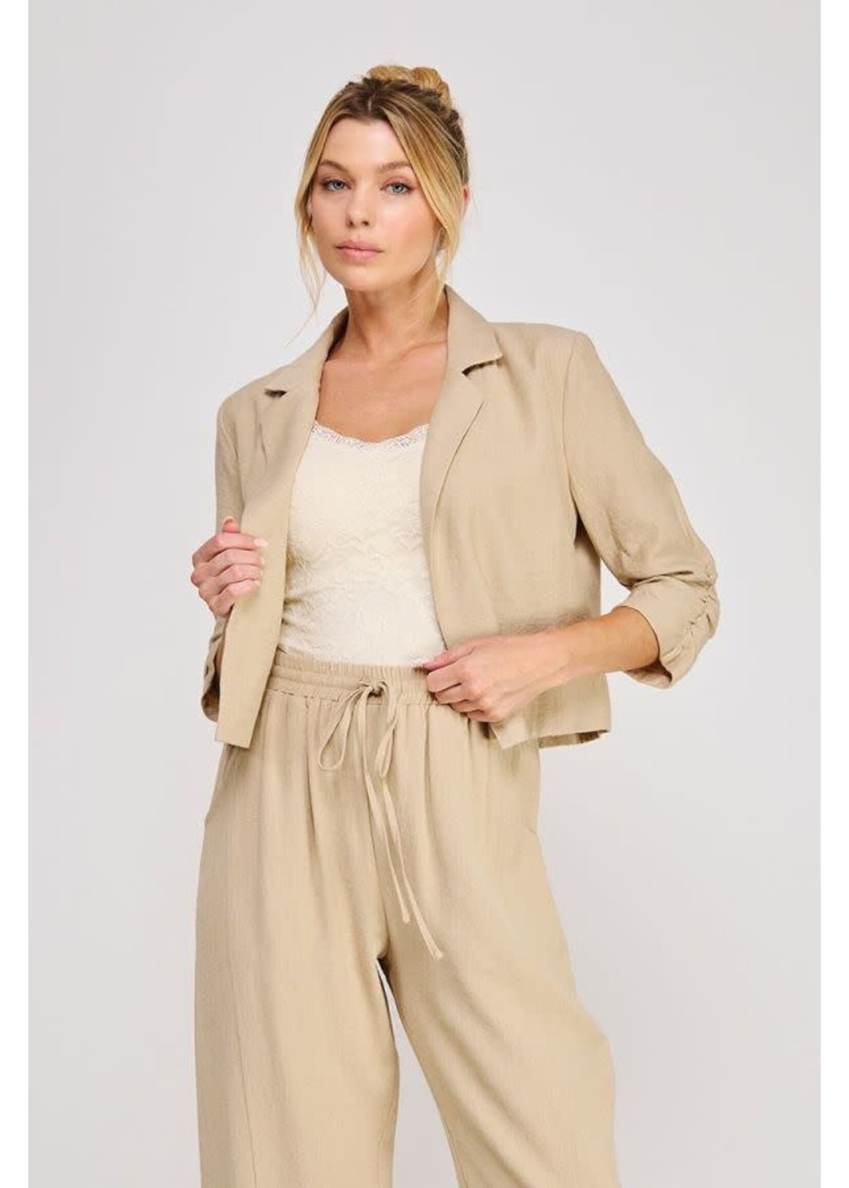 Allie Rose AL Linen Blazer