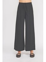 Allie Rose Black Soft Linen Pant