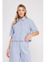 Allie Rose Striped Shirt