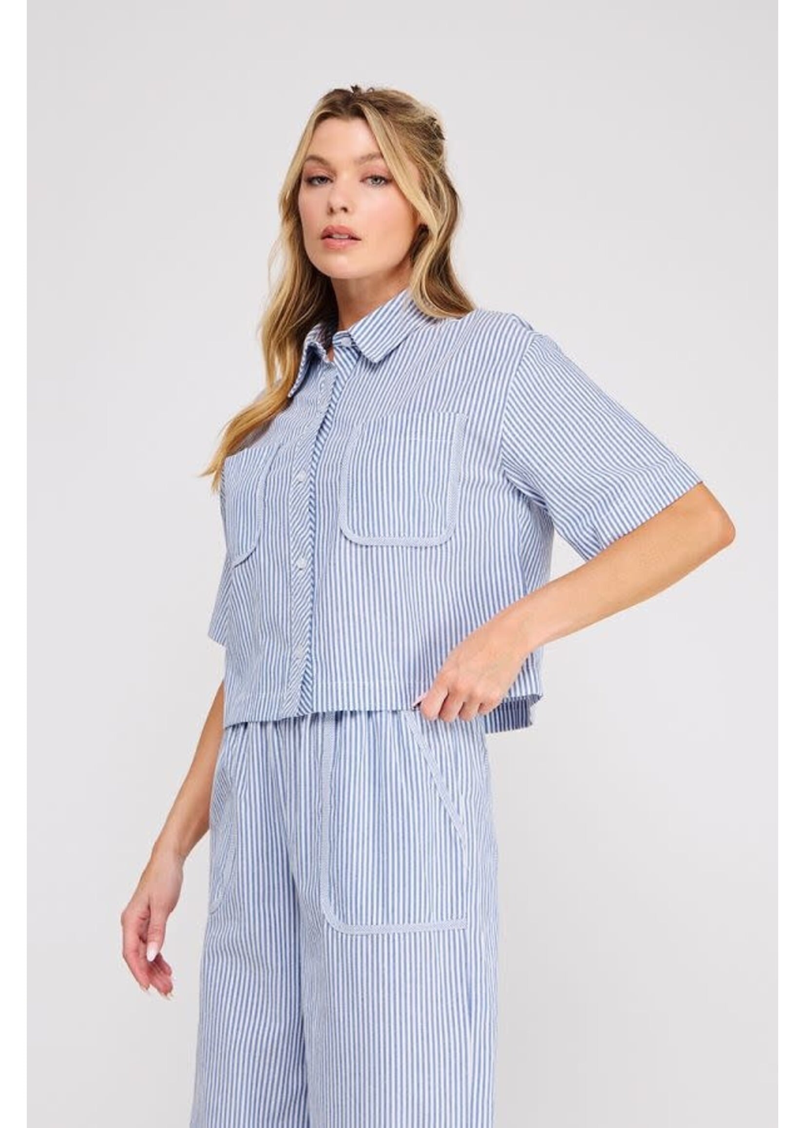 Allie Rose AR Striped Shirt