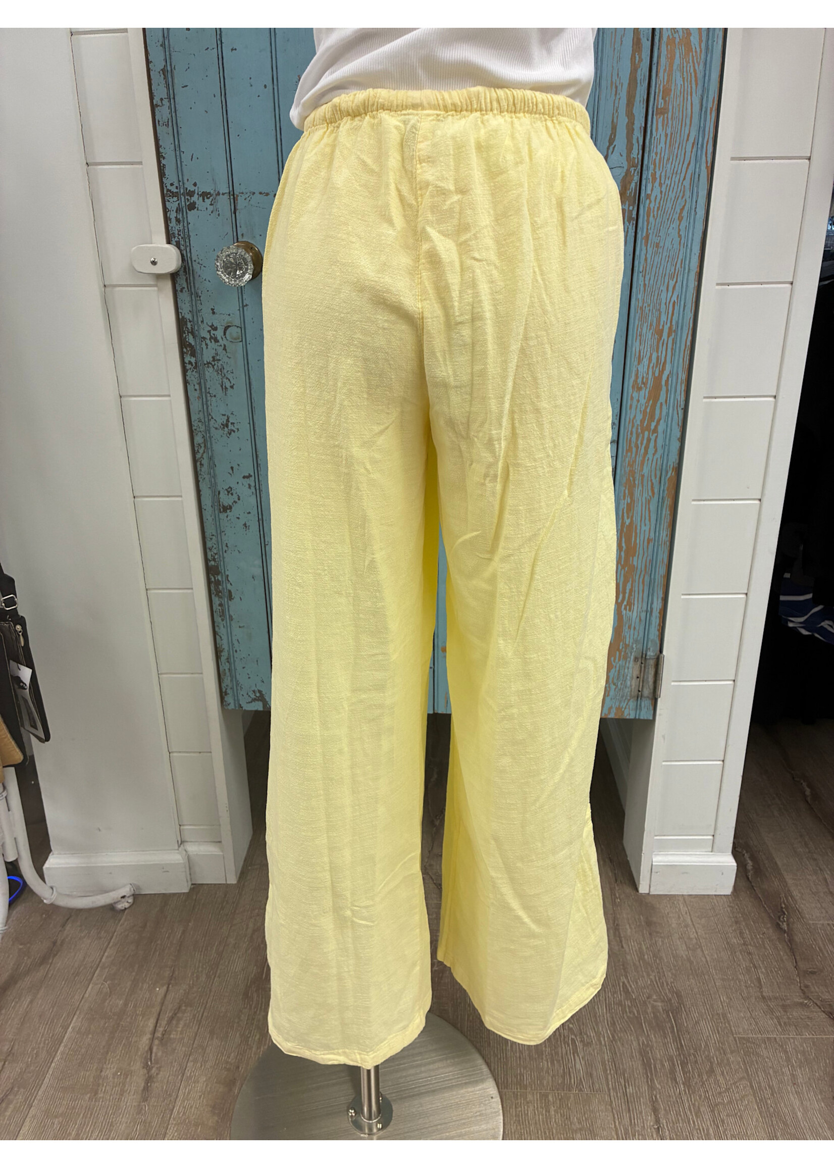 Blanco By Nature BBN  Crochet Drawstring Pant