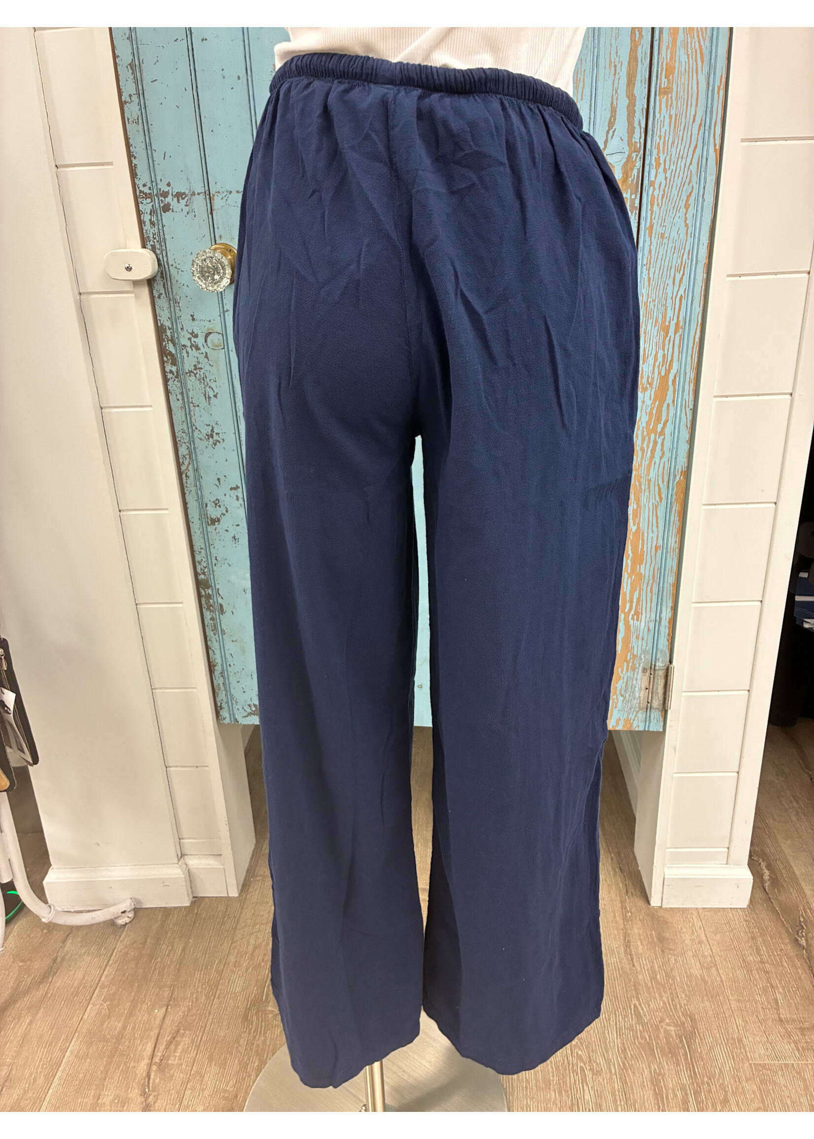 Blanco By Nature BBN  Crochet Drawstring Pant