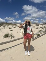 Le Lis USA Graphic Sweater