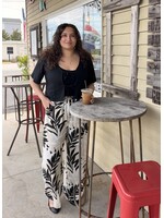 Dex Wide Leg Drawstring Trouser
