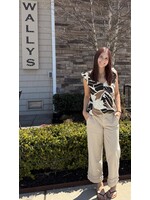 Liverpool Crop Fray Pant