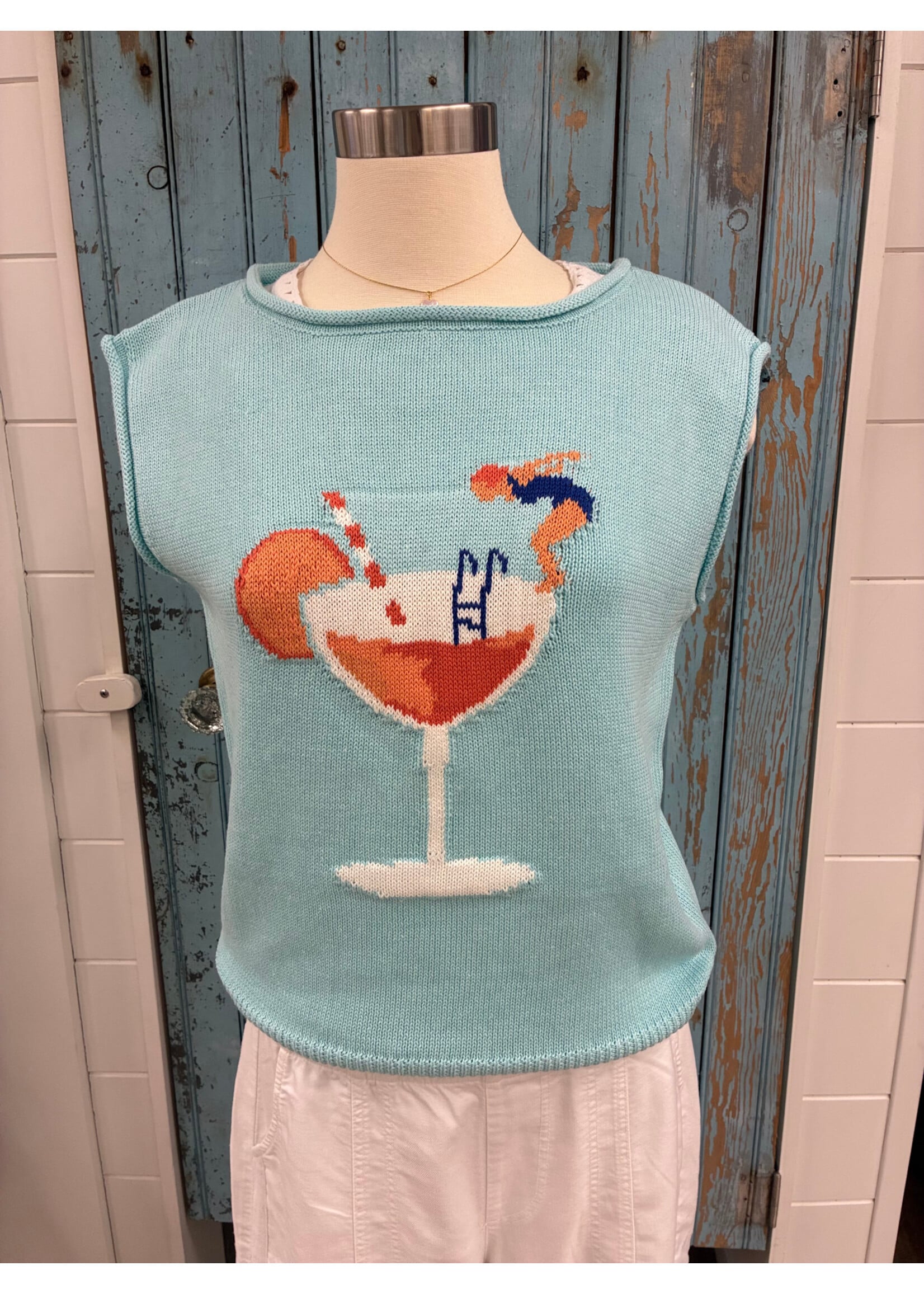 Sunday Edition SE Summer Cocktail Sweater Top