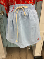 Sunday Edition Drawstring Midi Skirt