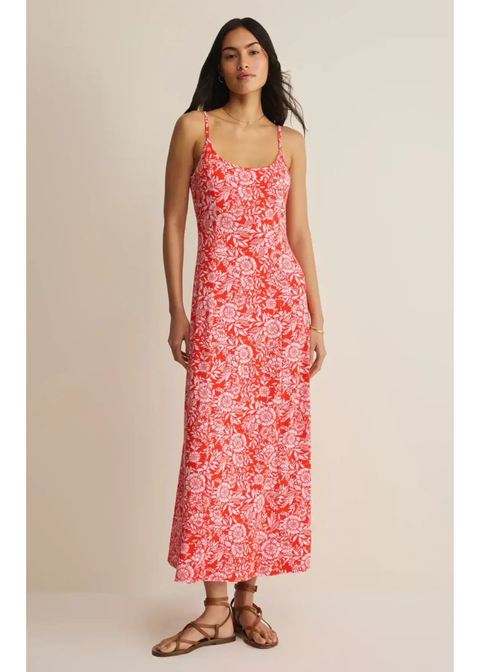 Z Supply ZS Charisma Floral Midi Dress