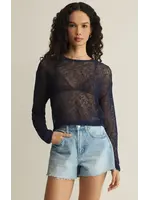 Z Supply Terrain Crochet Sweater