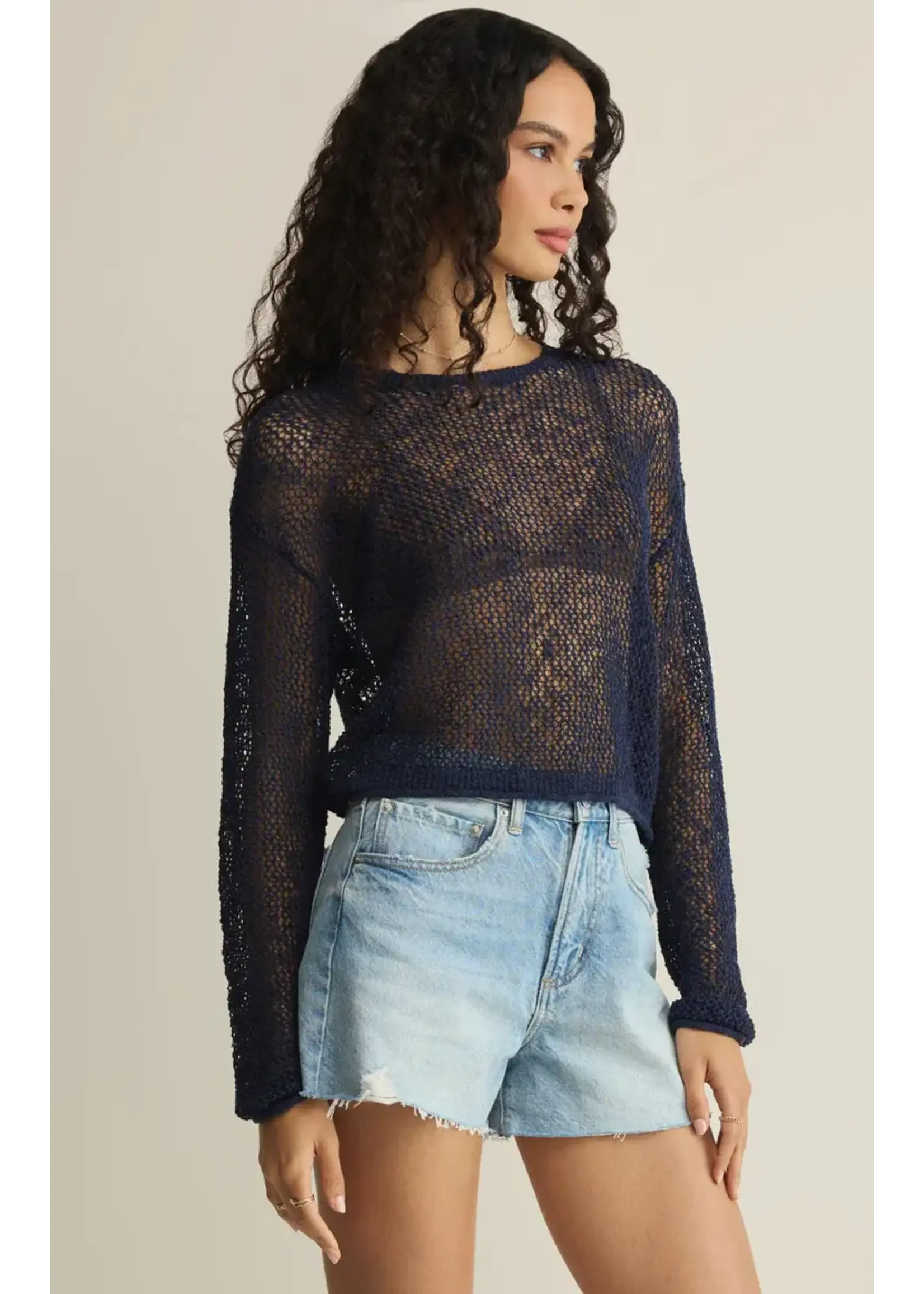 Z Supply ZS Terrain Crochet Sweater