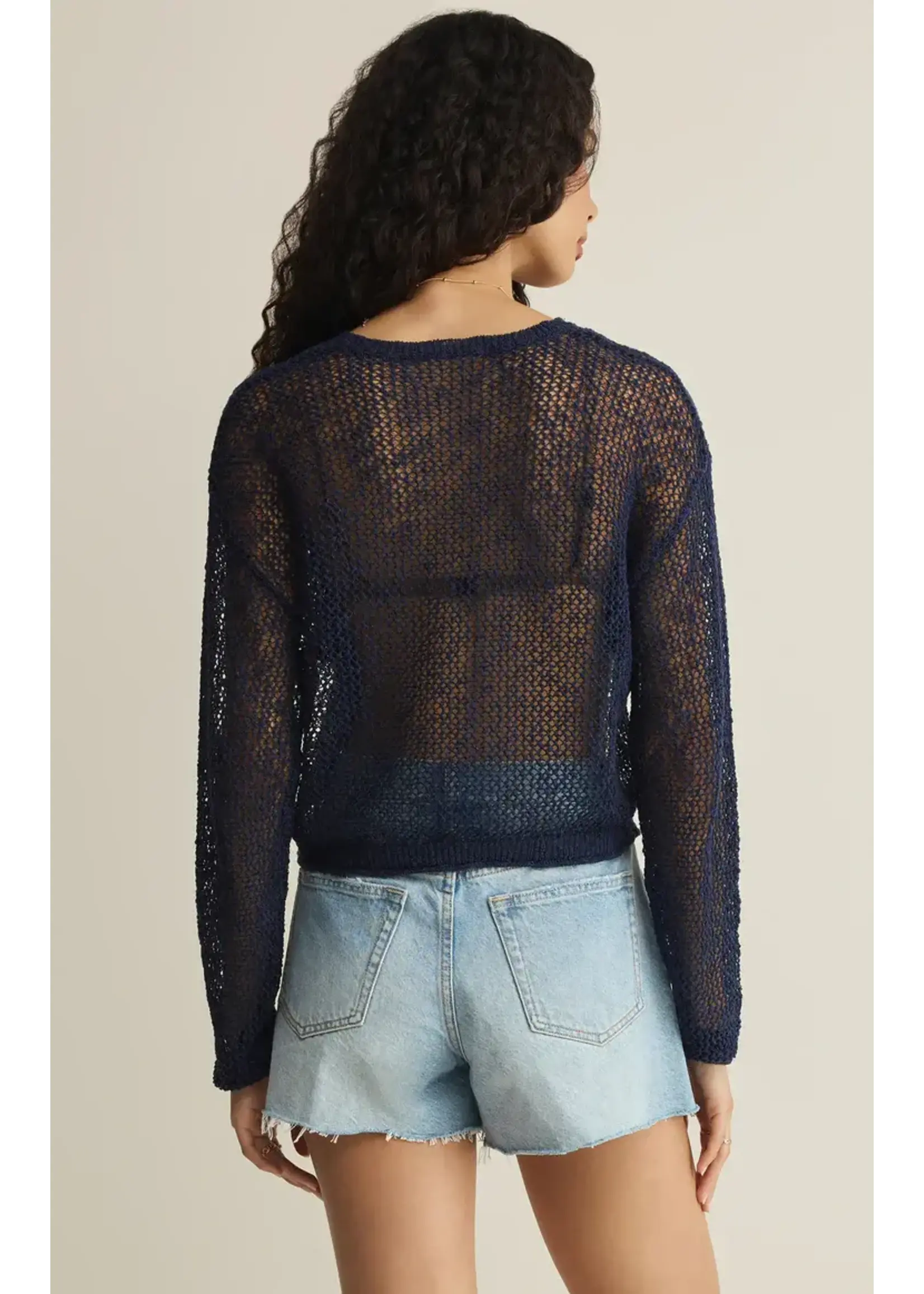 Z Supply ZS Terrain Crochet Sweater