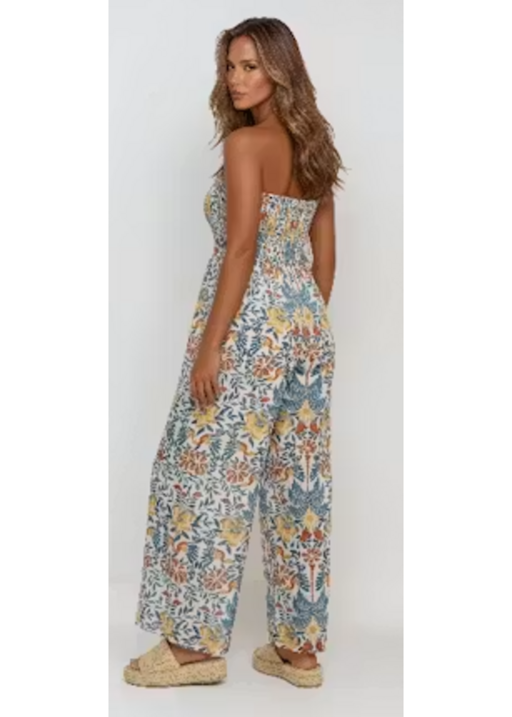 Sincerely Ours SO Hayden Flora Jumpsuit