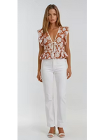 Sincerely Ours Talia Flower Top