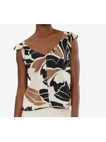 Sanctuary Within Time Button Linen Shell