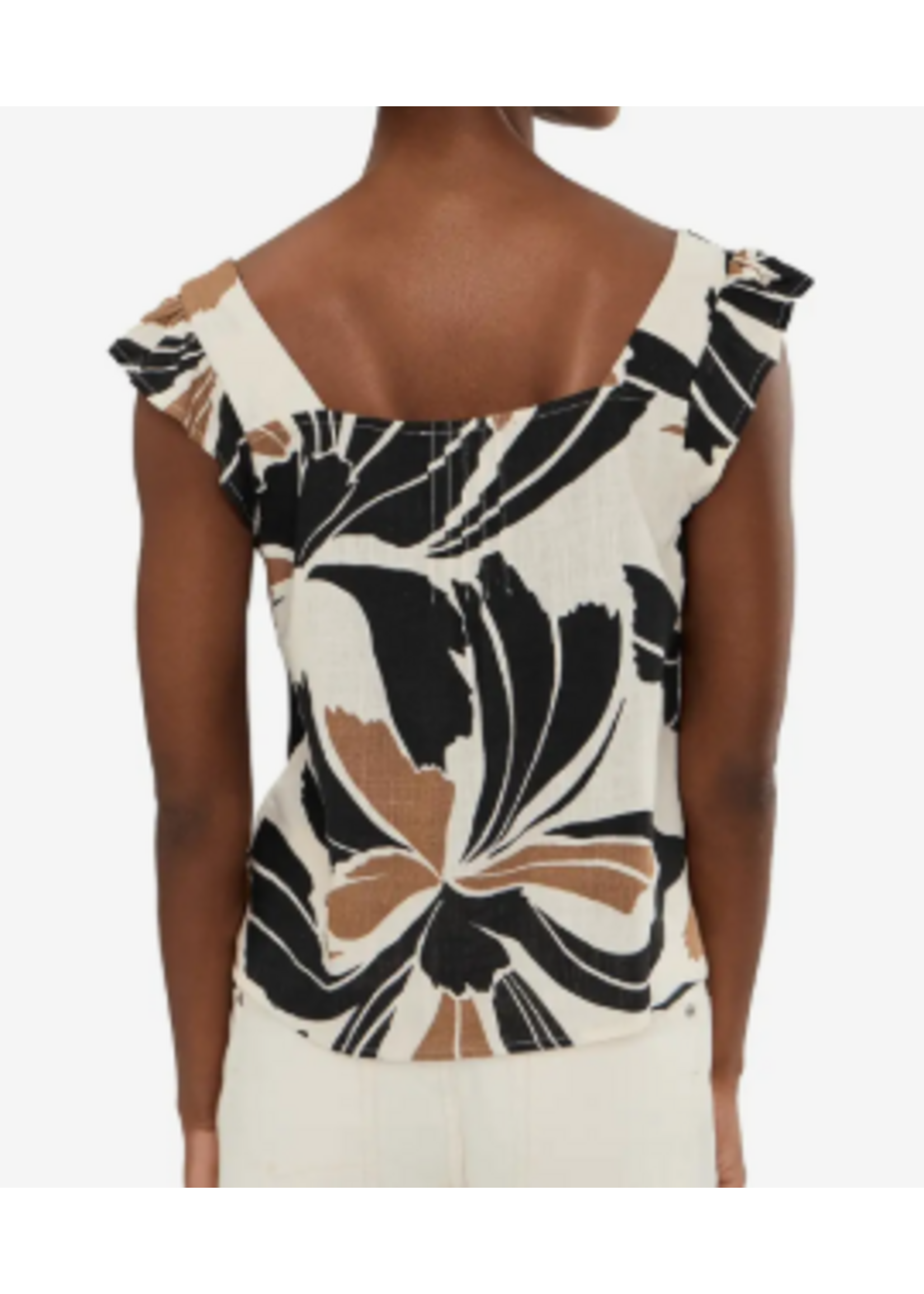 Sanctuary Sanctuary Within Time Button Linen Shell