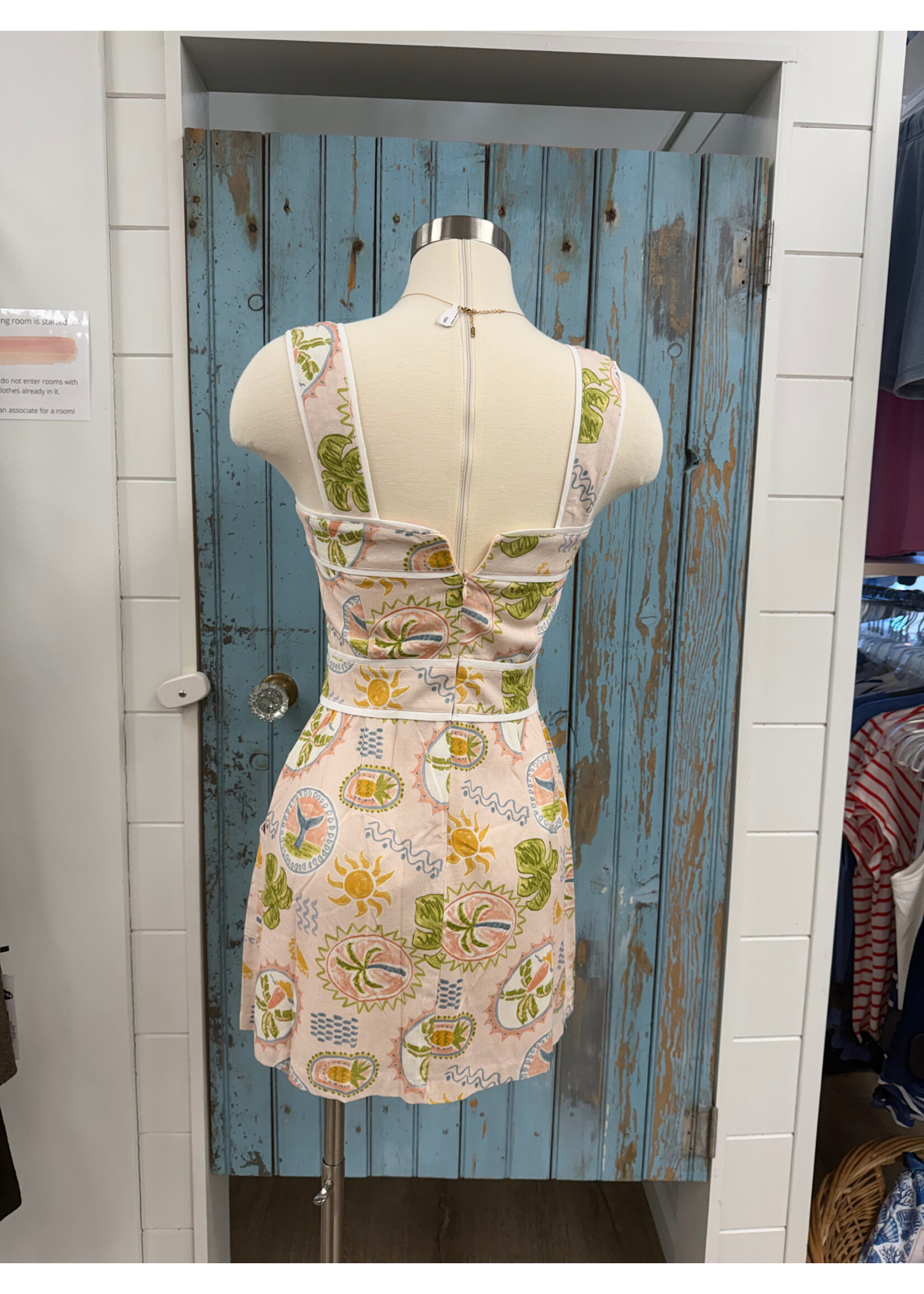 Sincerely Ours SO Seaside Hennie Mini Dress