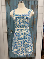 Sincerely Ours Tide Tile Mini Dress