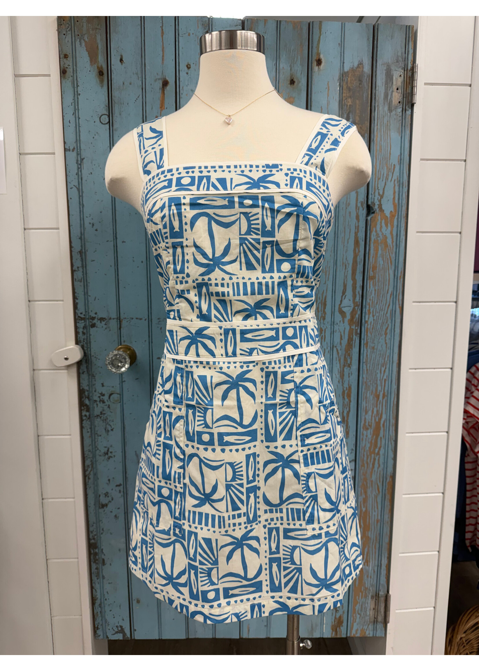 Sincerely Ours SO Tide Tile Mini Dress