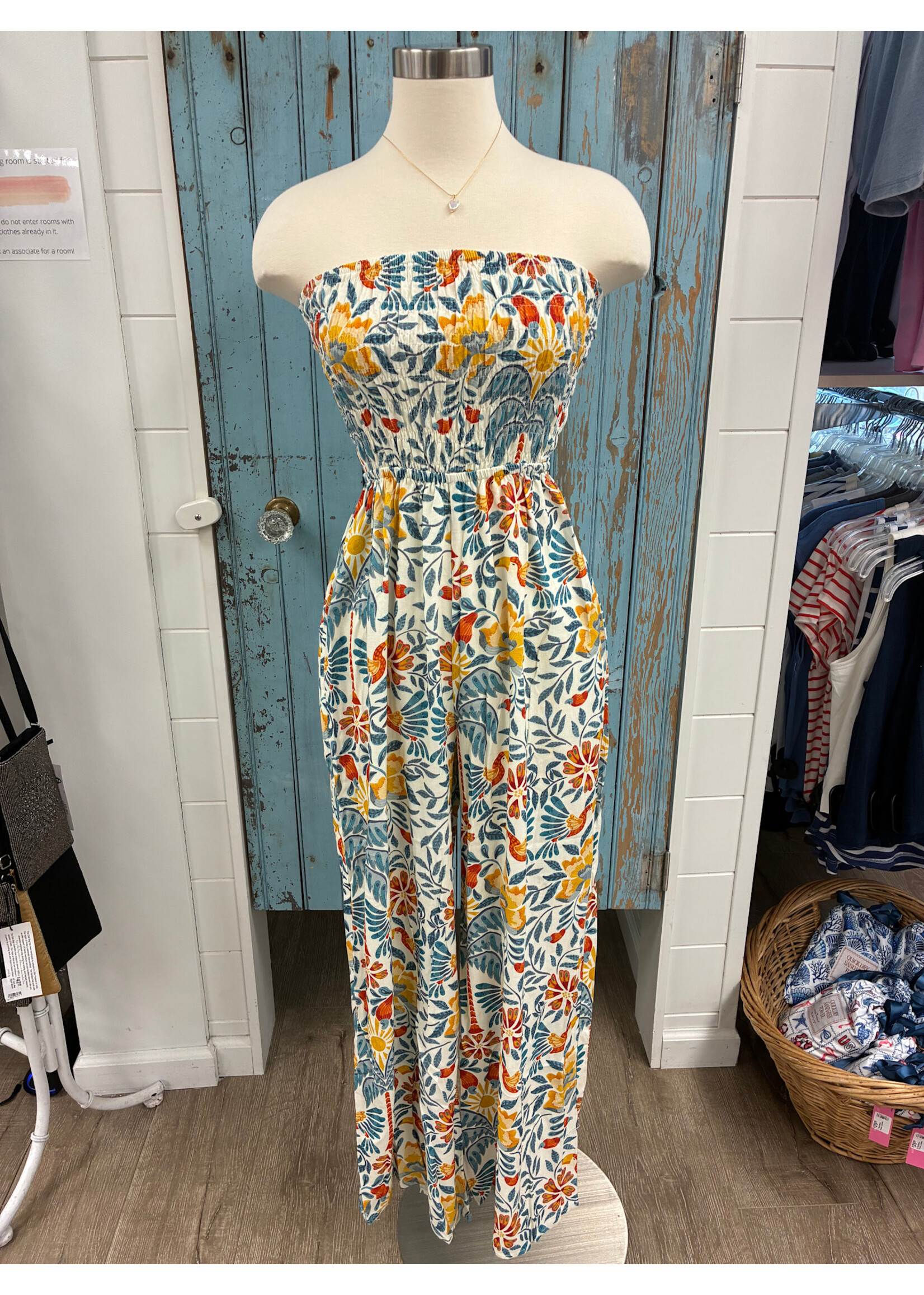 Sincerely Ours SO Hayden Flora Jumpsuit