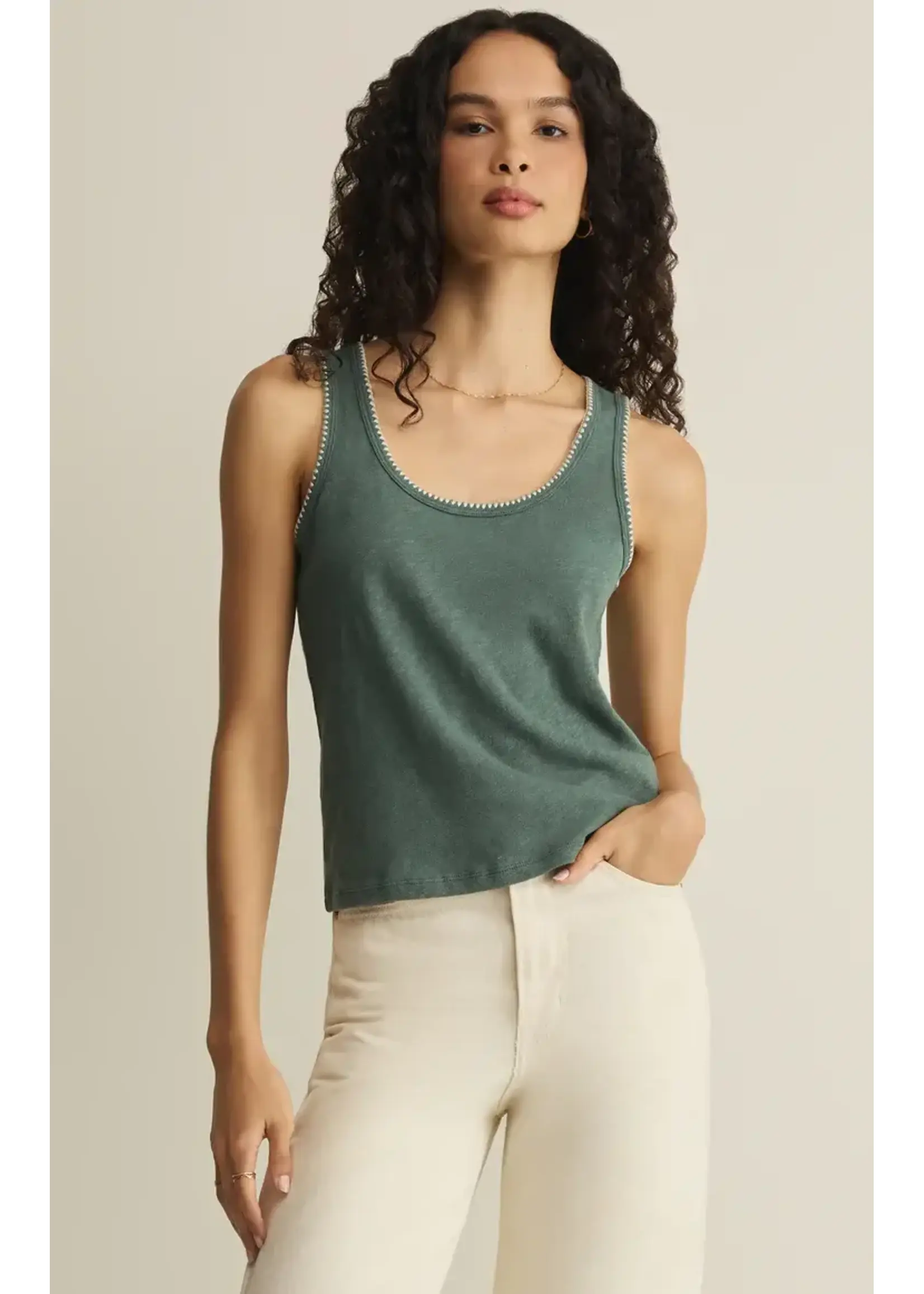 Z Supply ZS Julian Crochet Tank
