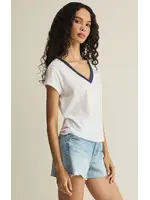Z Supply Modern Colorblocked V-neck