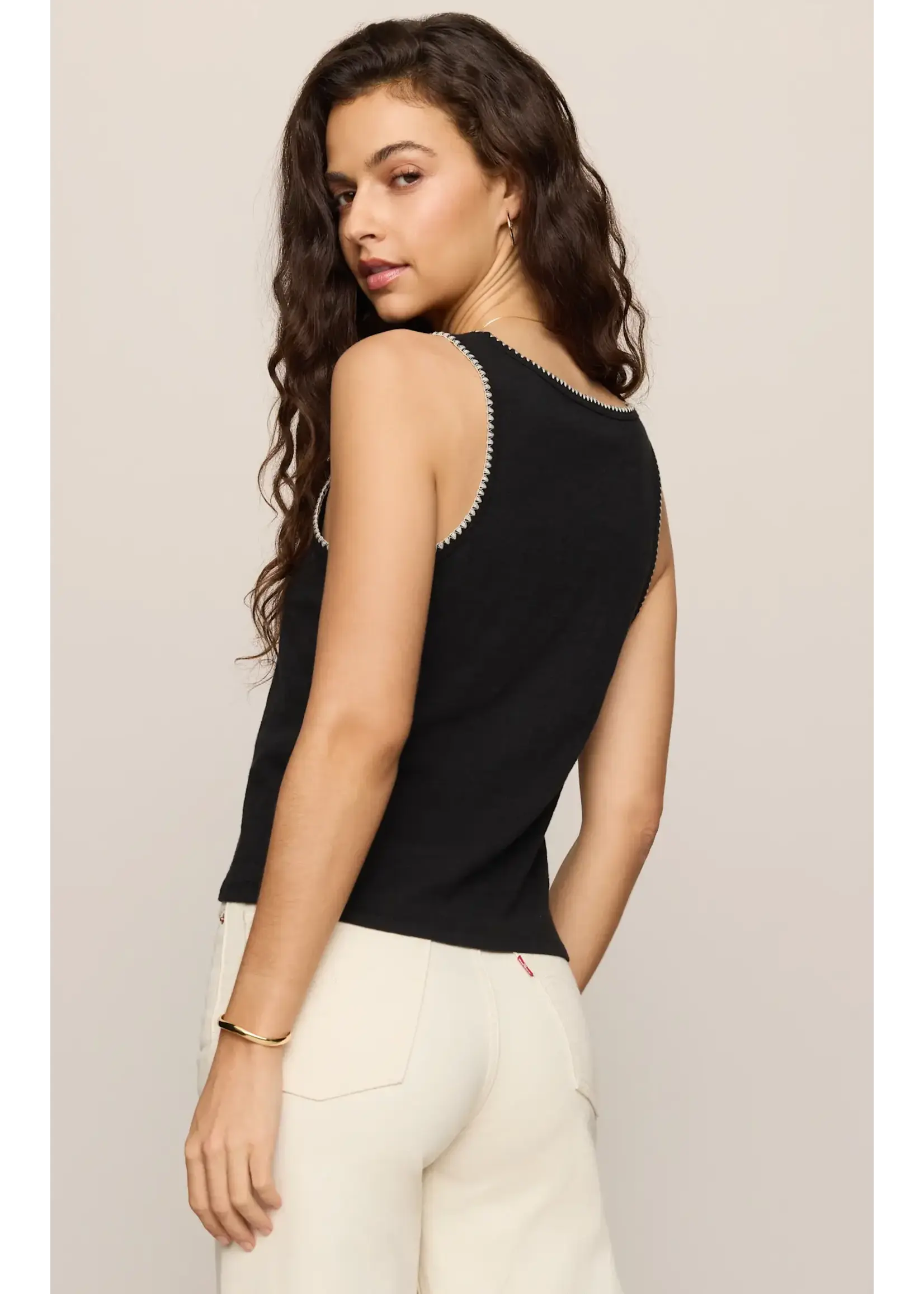 Z Supply ZS Julian Crochet Tank
