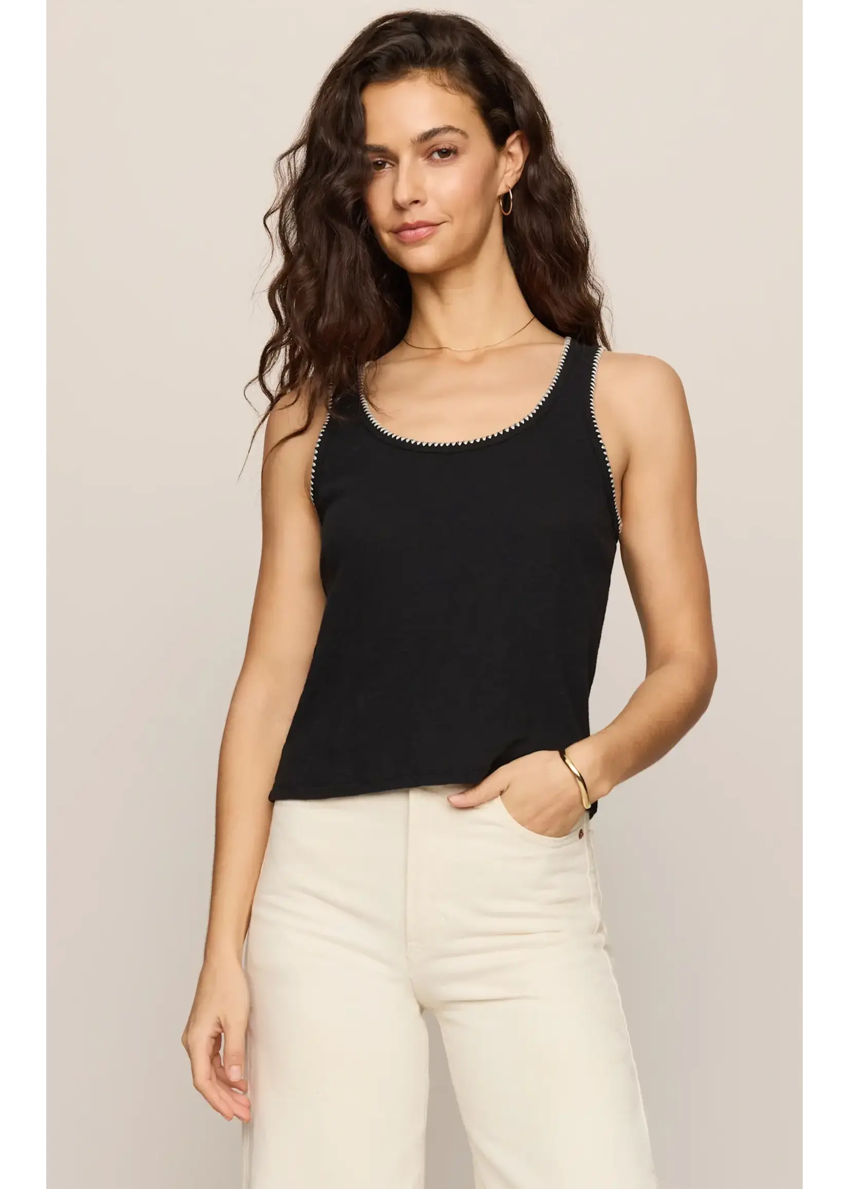 Z Supply ZS Julian Crochet Tank