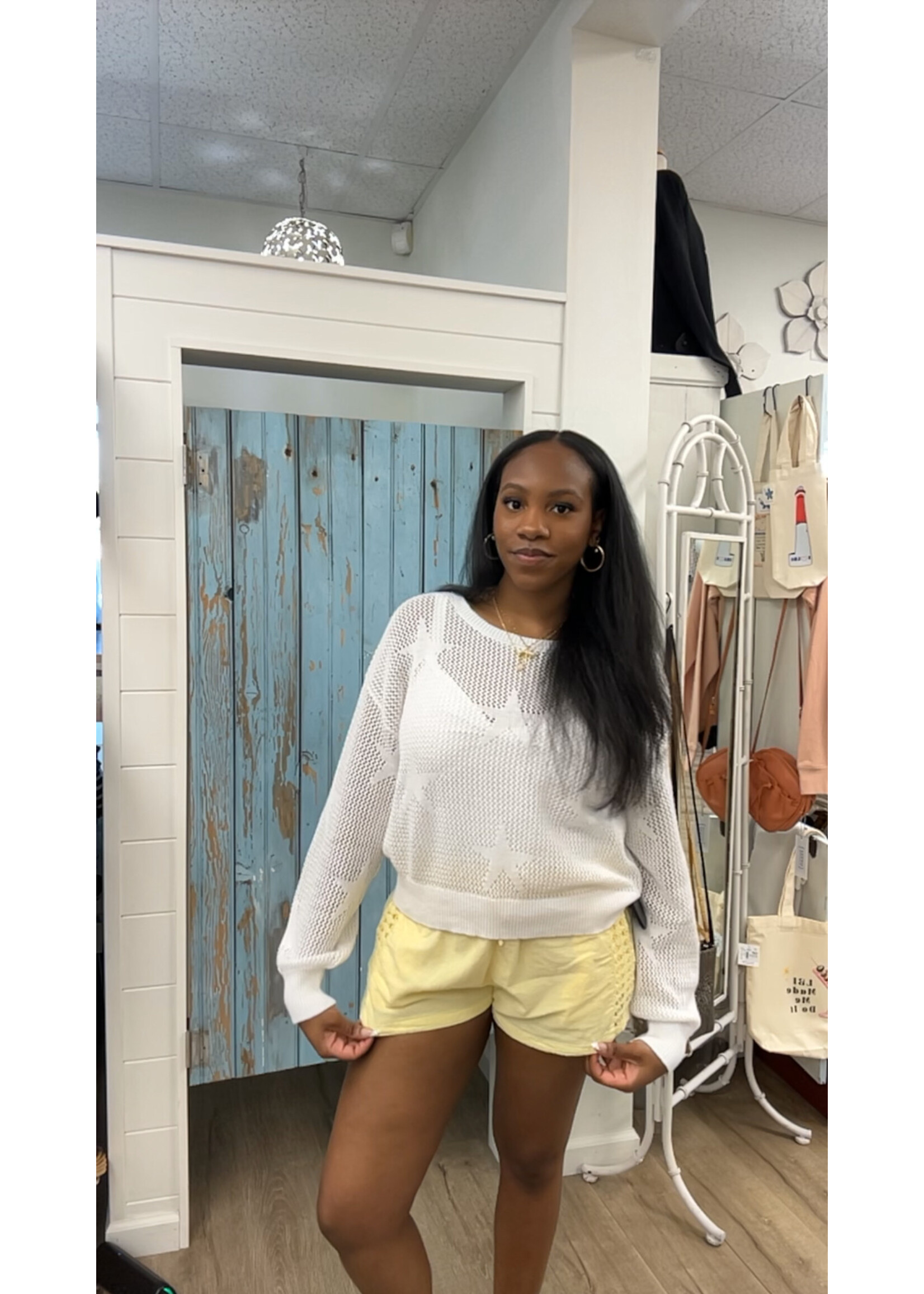Blanco By Nature BBN Crochet Short