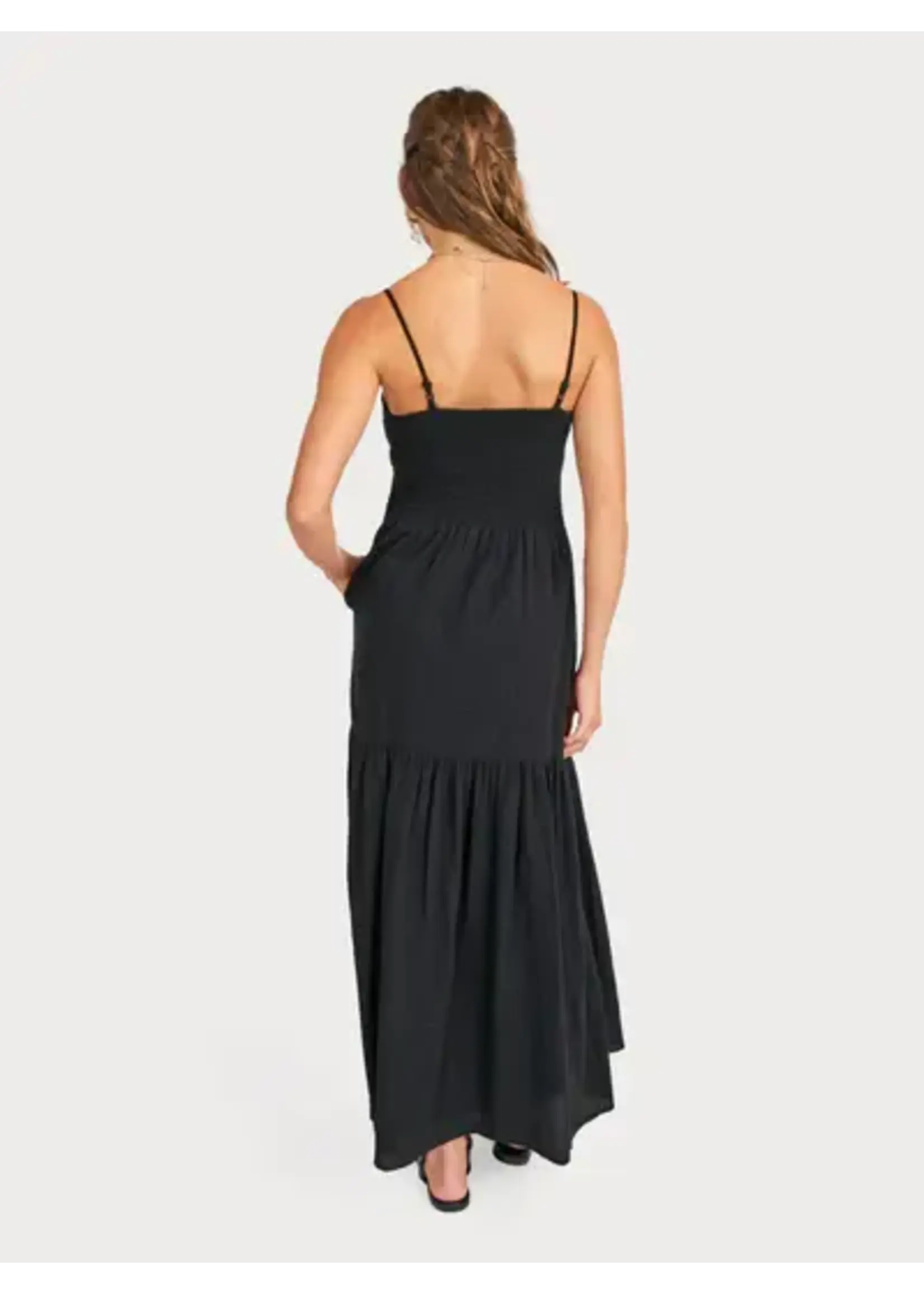 Sadie Sage SS Terra Ruched Maxi Dress