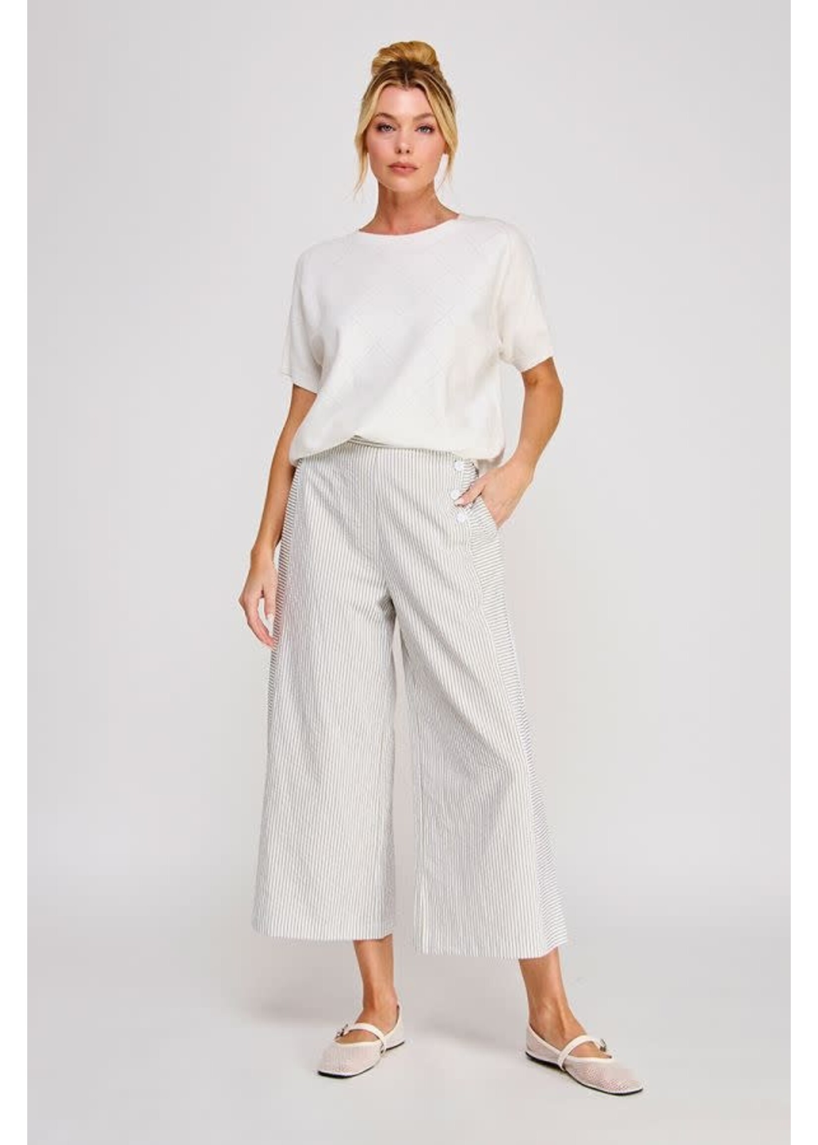 Allie Rose AR Sage Searsucker Pant