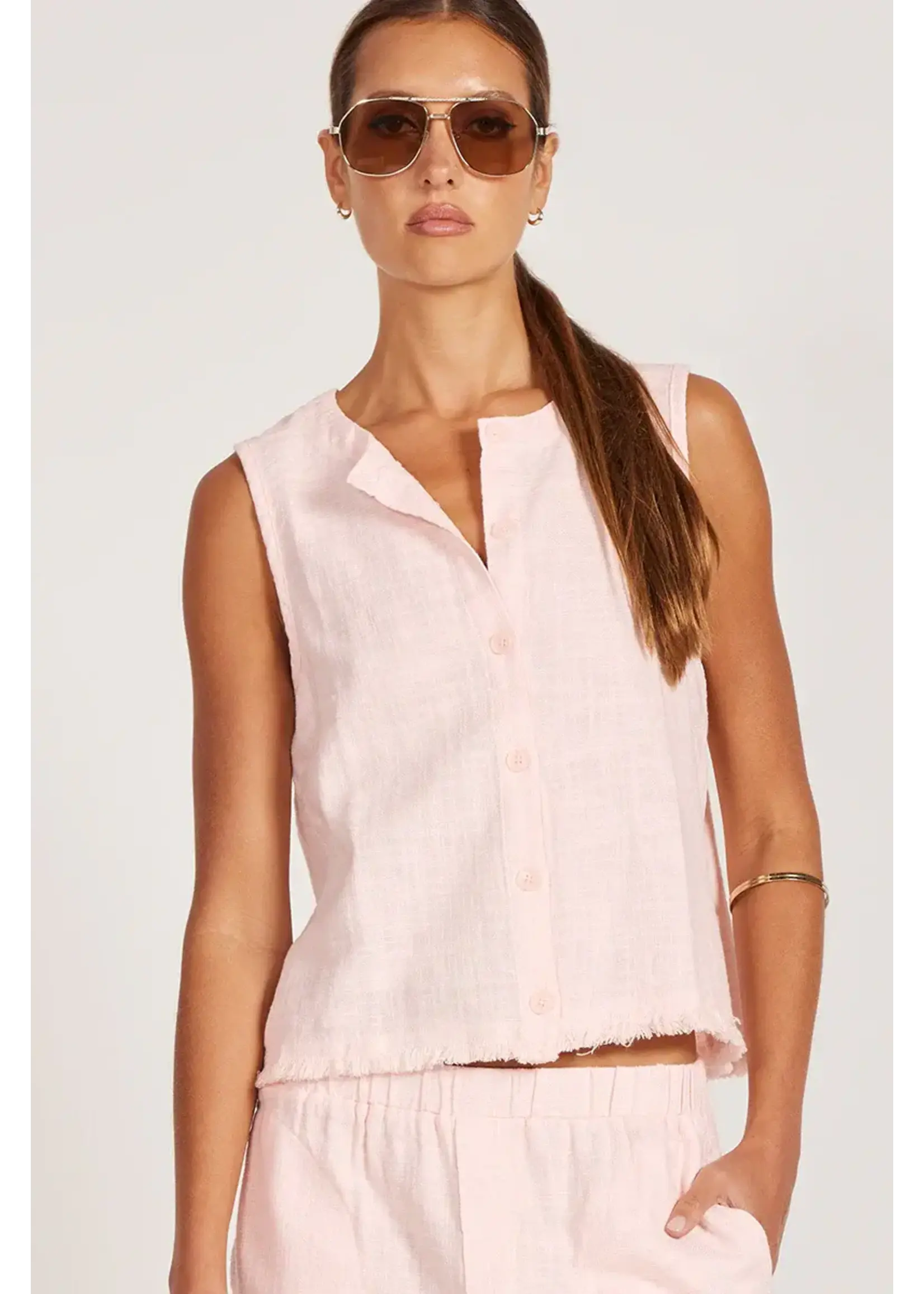 Bobi Bobi Button Front Tank