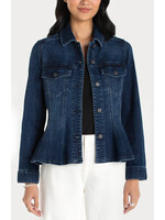 Liverpool Fit and Flare Denim Jacket